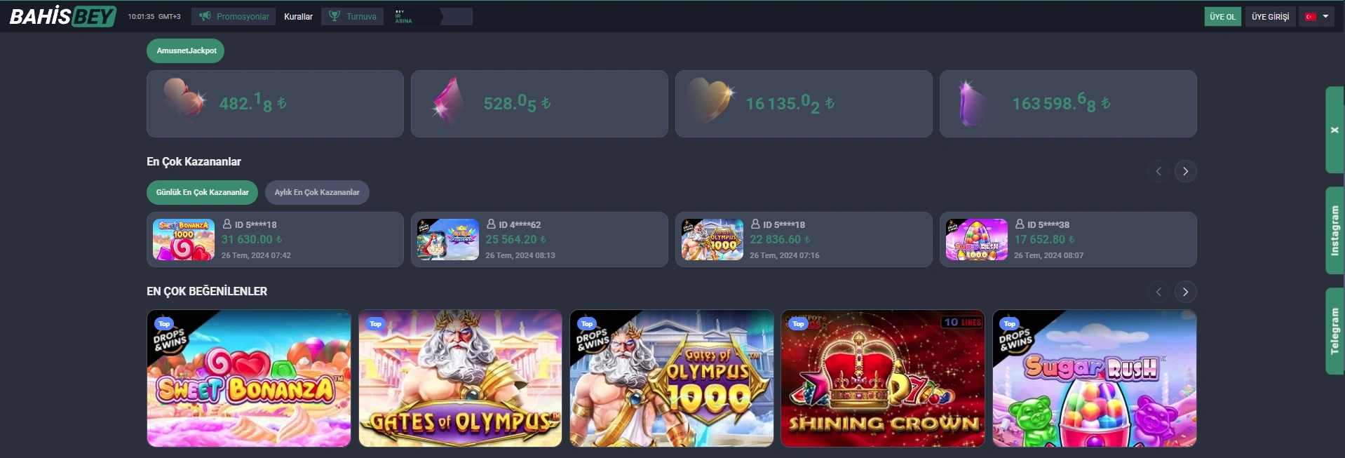 Casino ve Slot Oyunları